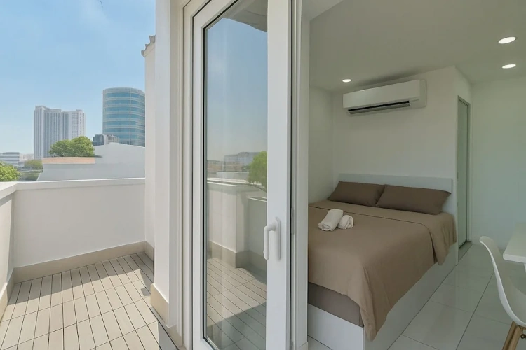 Economy Double room with balcony