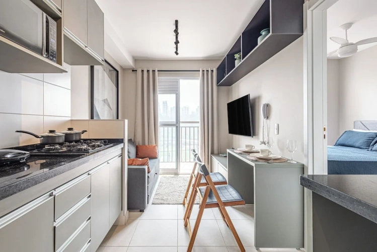 1 Bedroom Apartment with balcony and with river view