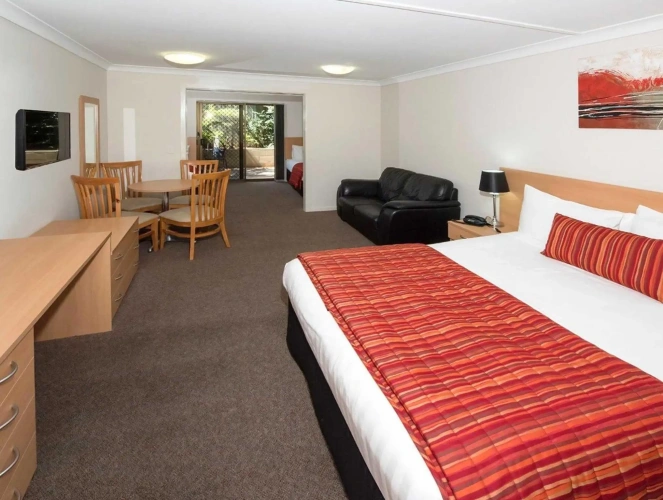 Deluxe Double Suite with balcony and with view