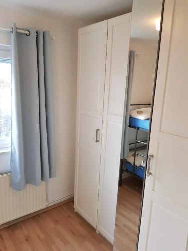 Ferienhaus mit großem Garten in Strandnähe