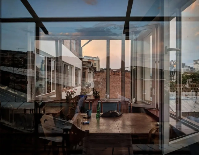 Standard Double room with balcony and with view