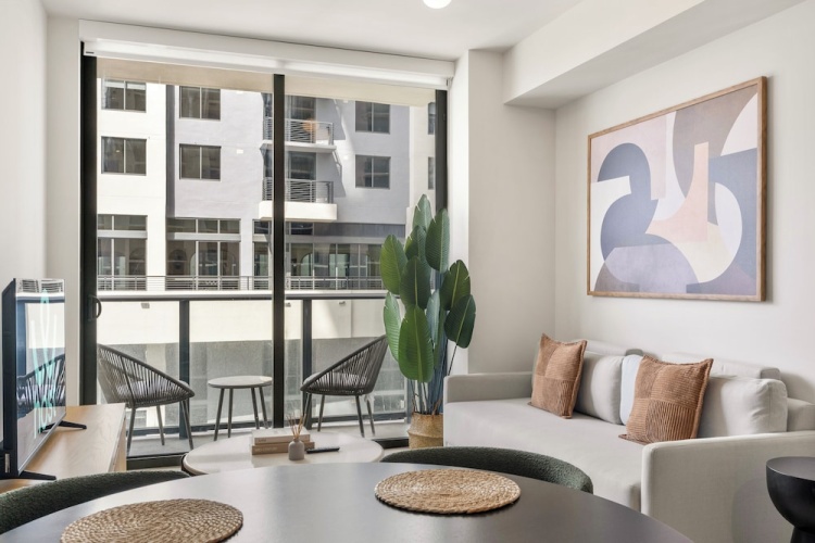 1 Bedroom Apartment with balcony and with city view
