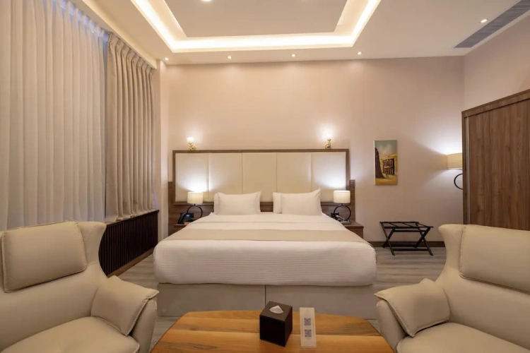 1 Bedroom Standard Double room with city view
