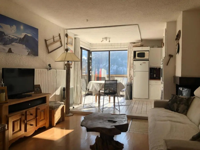 Grand studio avec vue et terrasse