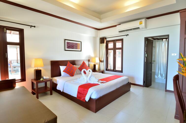 First Bungalow Beach Resort Over view