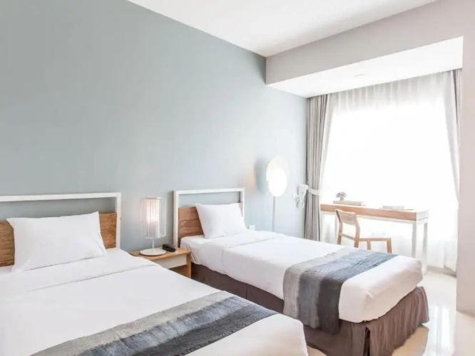 Deluxe Twin room with balcony