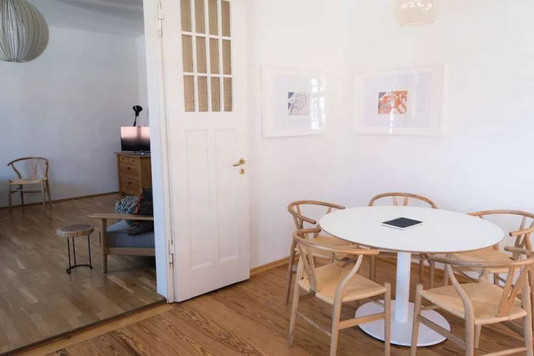 Modern design im klassischen Altbau