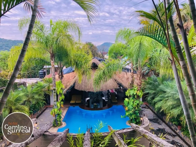 Standard Quadruple room with garden view