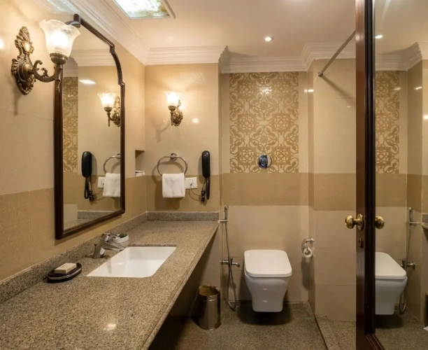 1 Bedroom Standard room with balcony and with garden view
