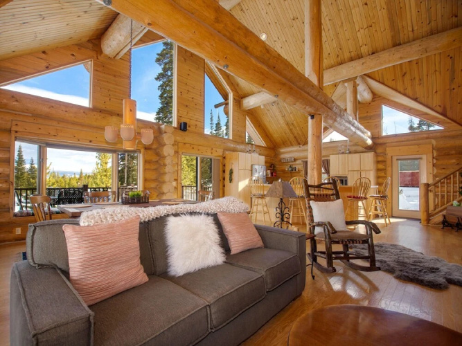 Miles Behind Log Cabin by Stay Winter Park