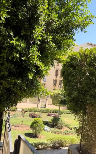 Comfortable apartment with a private garden near AUC شقه فندقيه