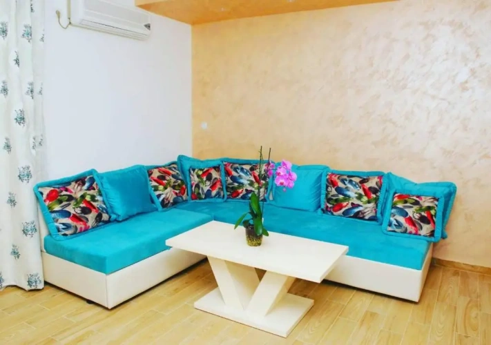 Apartment with balcony and with view