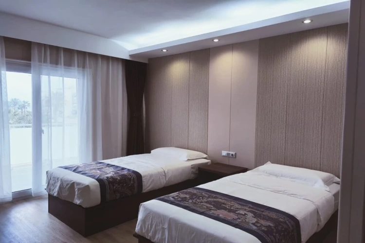 Deluxe Twin room with balcony and with bay view