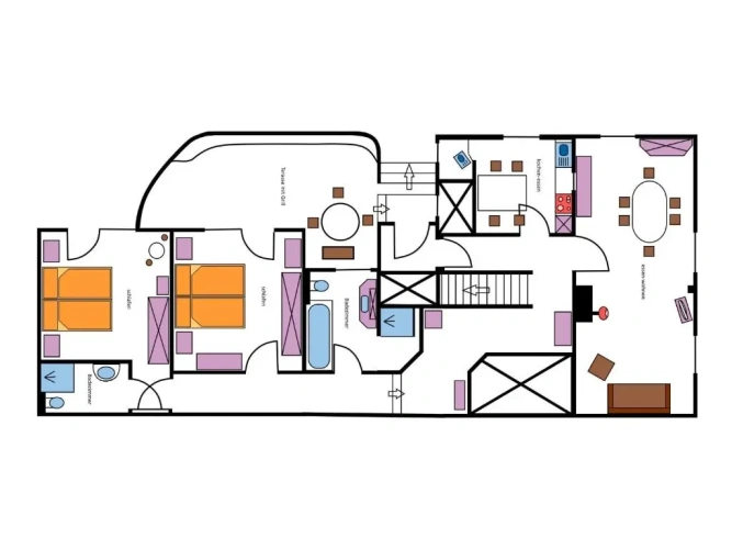 2 Bedrooms Apartment