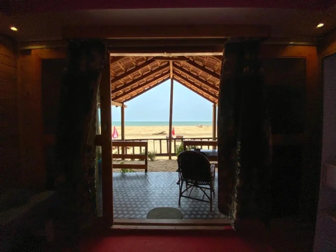 Deluxe Double room with balcony and with sea view