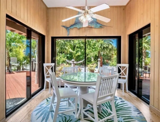 Cottage with balcony