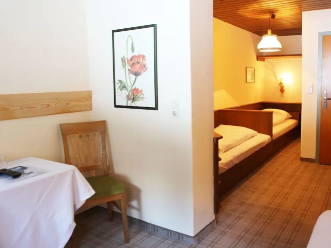 Standard Triple room with balcony and with view
