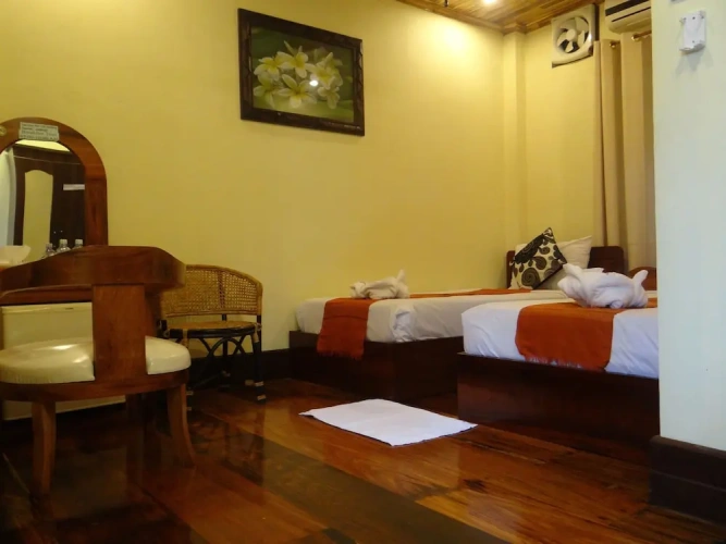 Deluxe Twin room with balcony and with river view