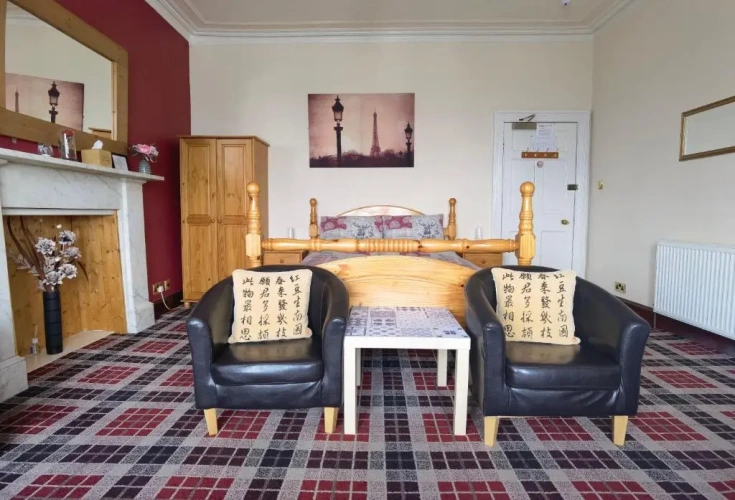 Deluxe Double room with balcony and with sea view