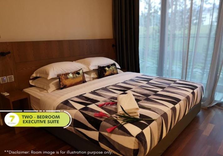 2 Bedrooms Executive Double Suite with balcony