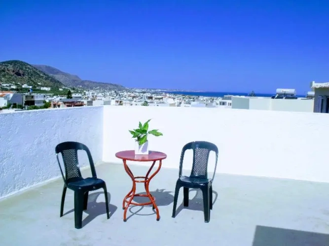 Studio with balcony