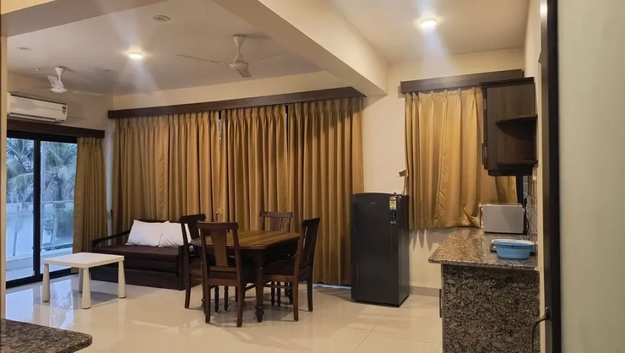 1 Bedroom Family Apartment with balcony and with lake view