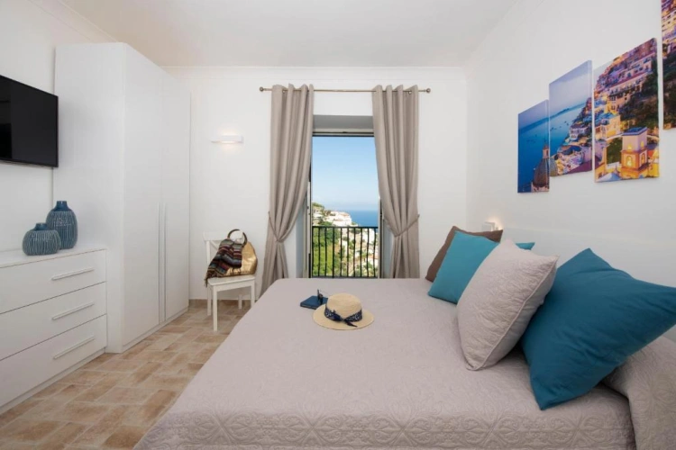 Deluxe Double room with balcony and with sea view