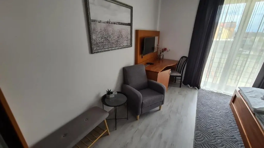 Standard Double room with balcony and with view