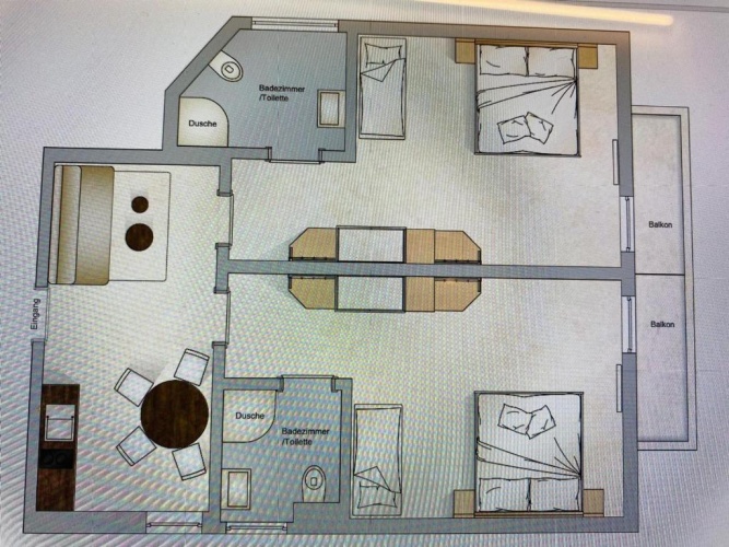 2 Bedrooms Apartment