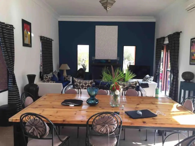 Villa Marrakech for 10 persons.