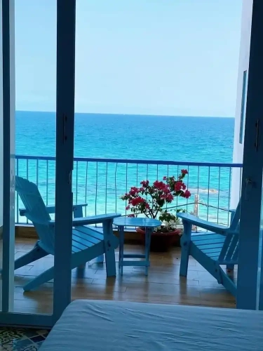 Standard room with balcony and with sea view