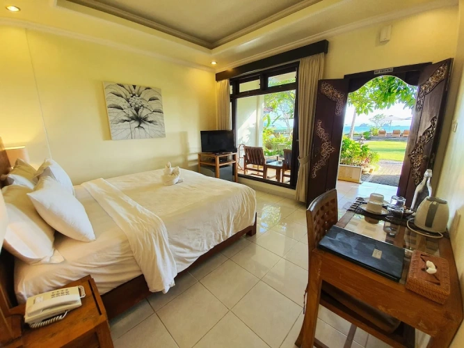 Superior Double room with balcony and with view