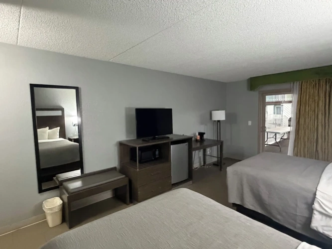 Standard Quadruple room with pool view
