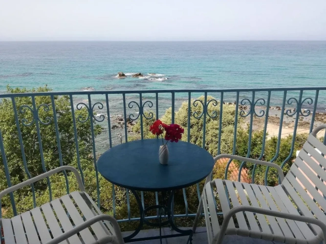 Deluxe Double room with balcony and with sea view
