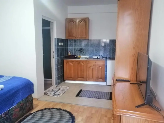 Studio with balcony and with view