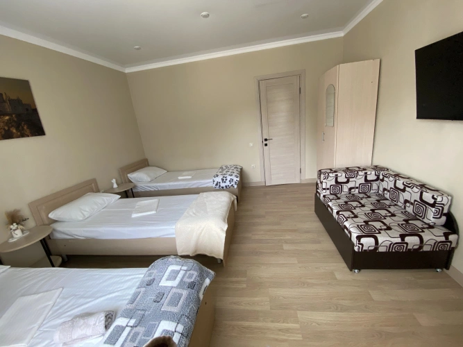 Superior Quadruple room with balcony