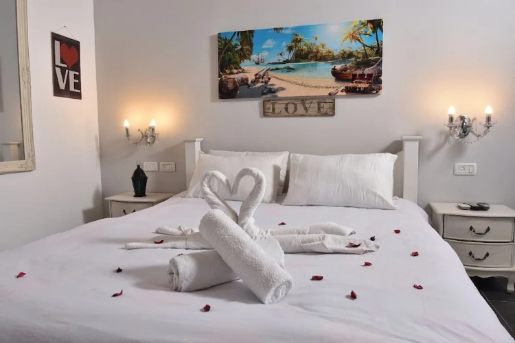 Deluxe Double room with balcony and with sea view