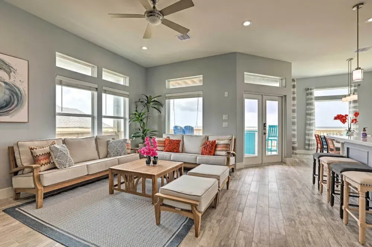 Villa Azul Galveston Home: Modern & Beachfront!