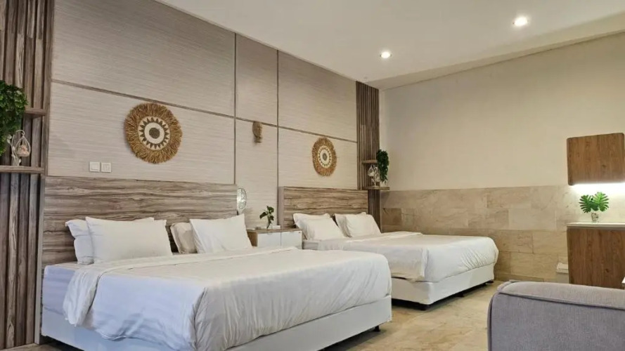 Puri Ratu Jimbaran VillaOver view