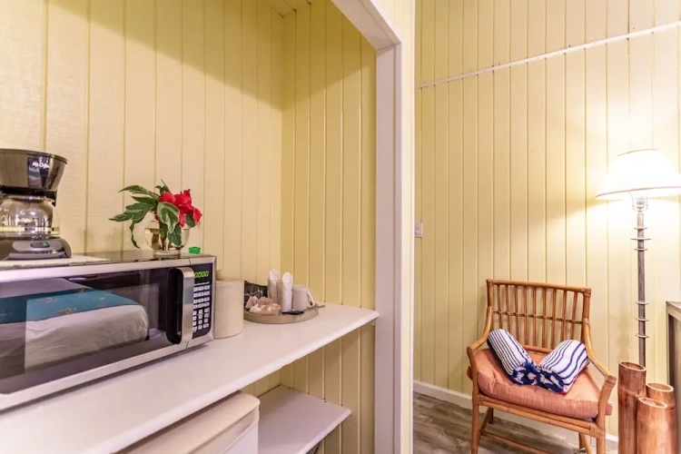 Standard Quadruple room with balcony and with garden view
