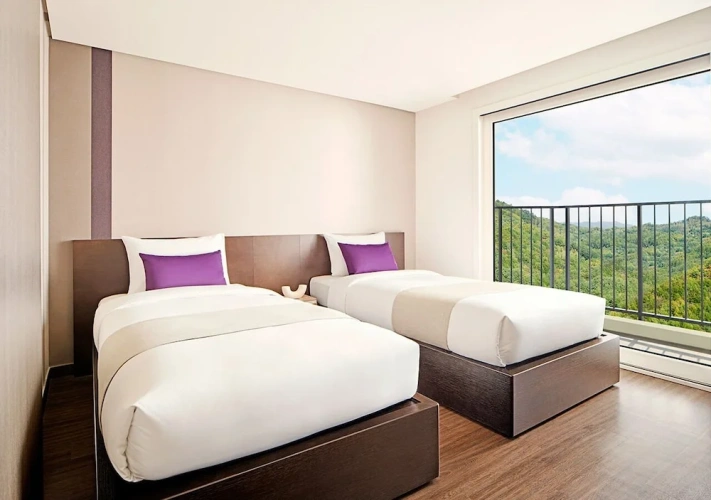 Deluxe Twin room with balcony