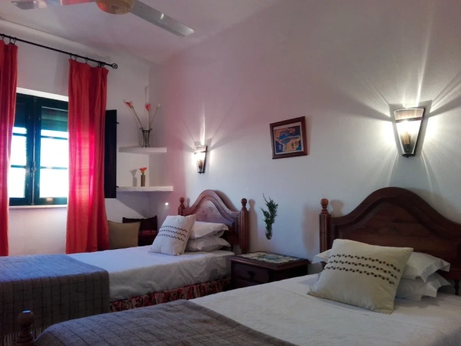 Standard Twin room with balcony and with lake view