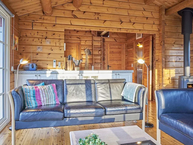 Panoramic Log Cabin in Sandvig-by Traum