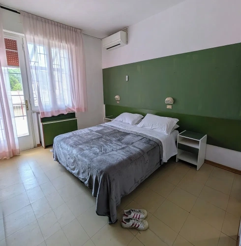 Classic Double room with balcony and with garden view