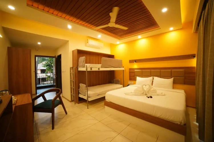 1 Bedroom Standard room with garden view