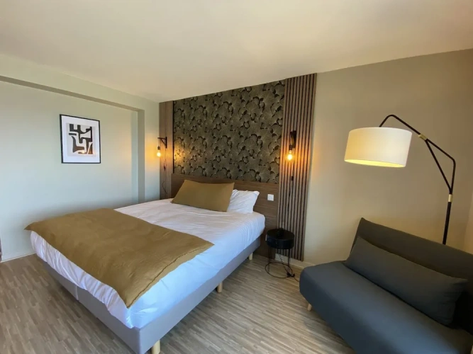 Superior room with balcony and with sea view