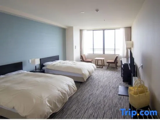 Standard Twin room with ocean view