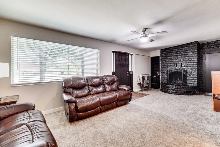 Hike + Relax Fireside! Family Getaway in Overgaard
