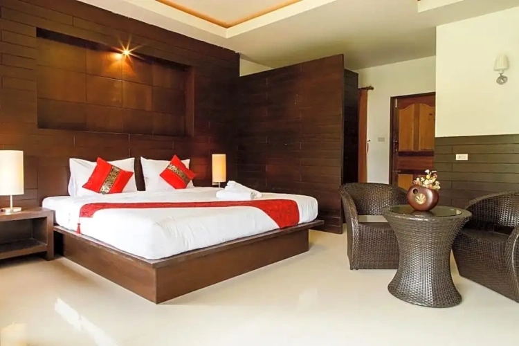 Deluxe Double room with balcony and with sea view