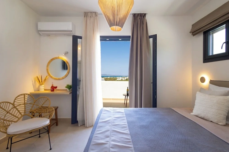 Deluxe Double room with balcony and with sea view